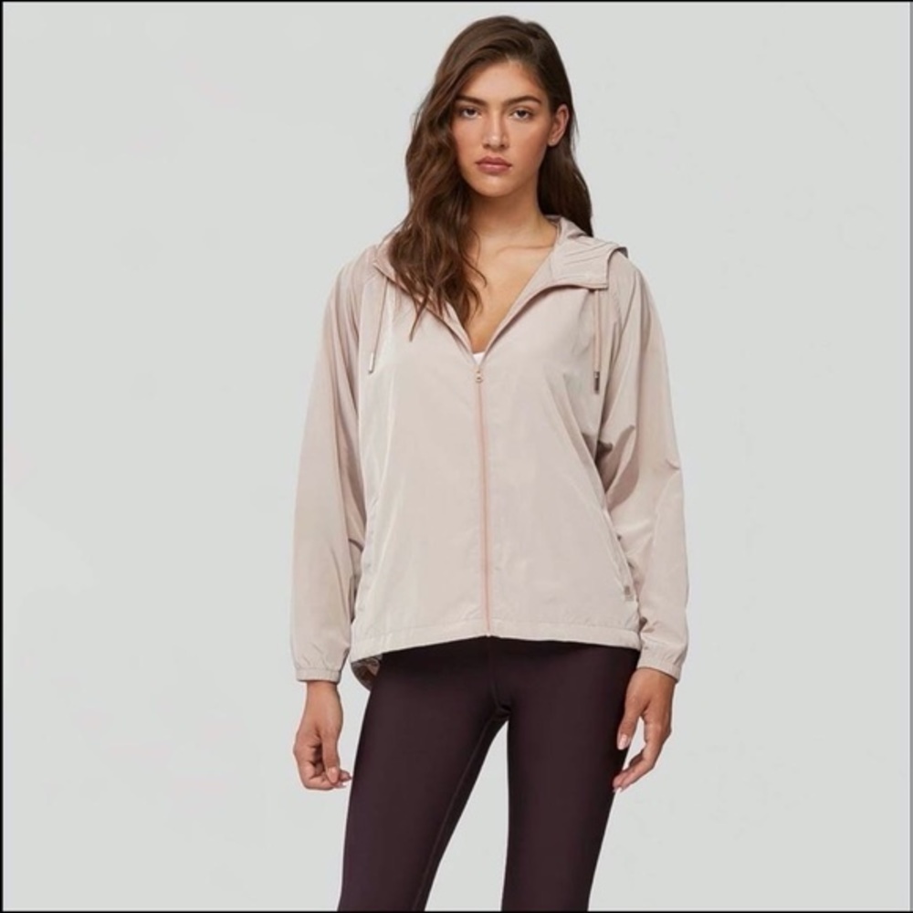 Soia & Kyo Oaklynn Water Repellent Wind Jacket Pink 1X‎